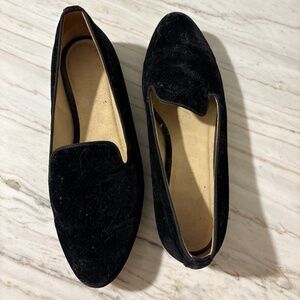 M.Gemi black velvet loafers - bade in Italy